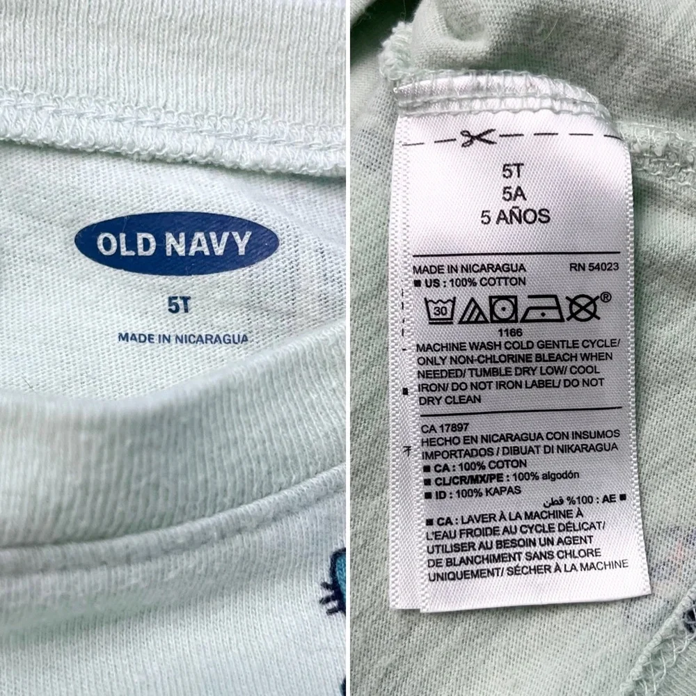 old navy | stay sharp cactus southwestern print tee mint green 5t